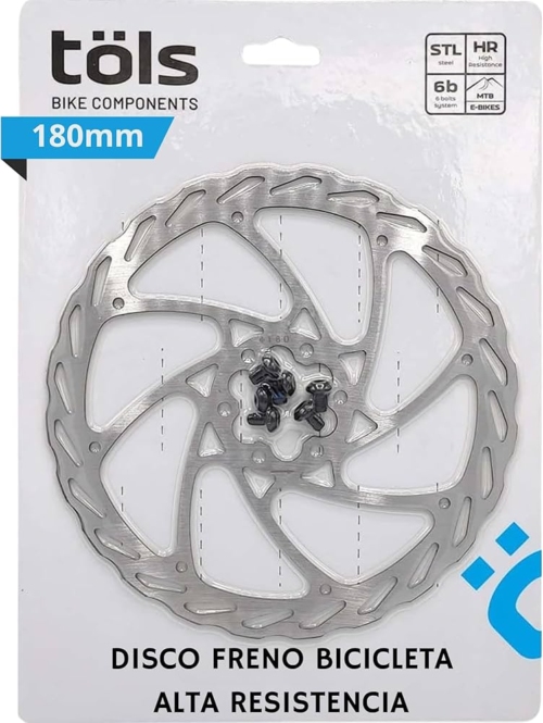 TOLS DISCO FRENO 6T 180MM