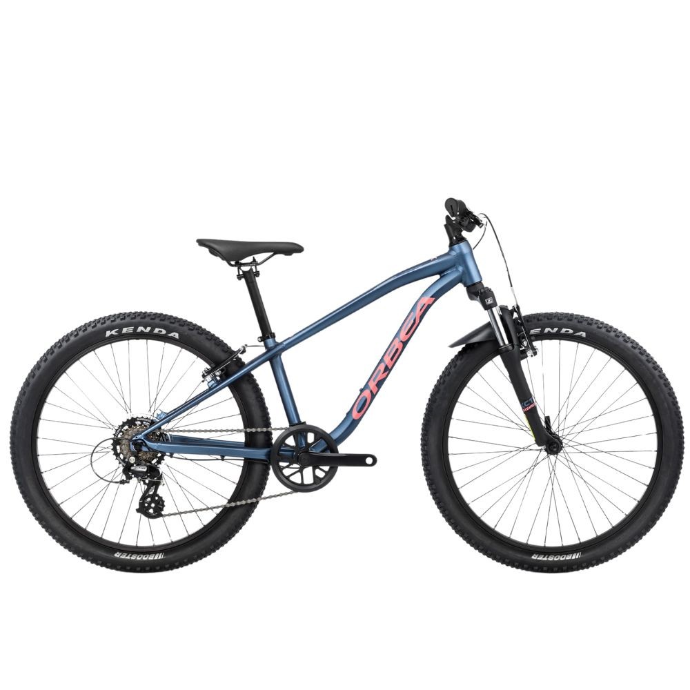 - ORBEA BICICLETA MX24 XC Moondust Blue - Red (Matt - Imagen 4