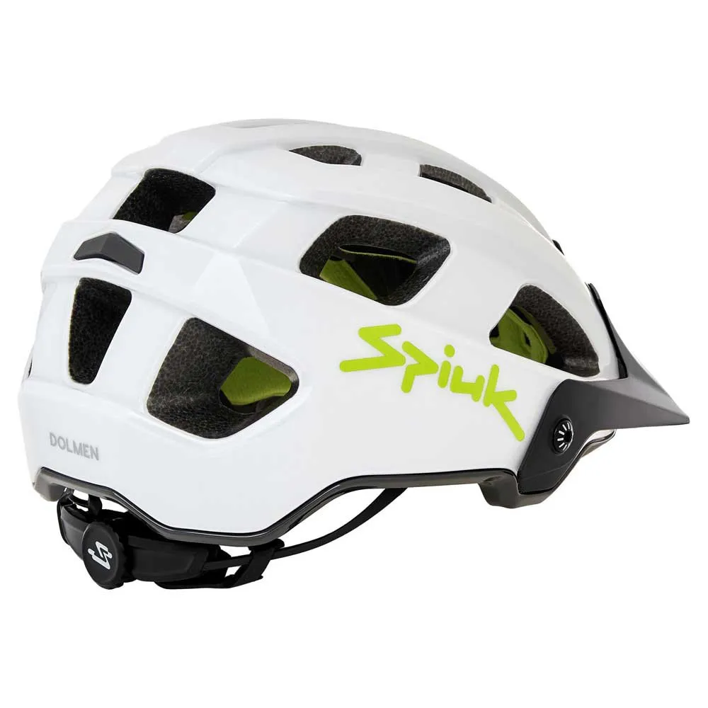 - El casco Dolmen tiene todo lo que esperas de un buen casco de enduro. Protege especialmente las zonas clave. Es robusto como una construcción megalítica. Y ventilado y cómodo para que tú decidas cuando termina la aventura. Así que ajusta su gran visera en tu posición favorita y diviértete. SPIUK CASCO DOLMEN T S/M COLOR BLANCO - Imagen 2