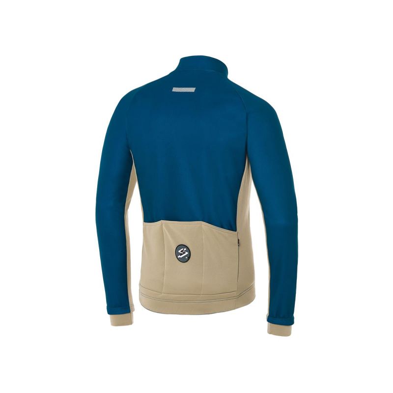- <hr /> Top Ten Winter es la colección para los ciclistas más experimentados que no renuncian a las salidas en pleno invierno. La chaqueta Top Ten es perfecta para los más exigentes que no se conforman con lo básico. Construida con membrana es ideal contra el viento y la lluvia y te permitirá rodar cómodamente durante los meses más duros del año. SPIUK CHAQUETA TOP TEN AZUL / CREMA TM - Imagen 2
